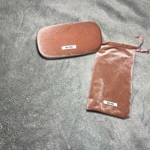 Miu Miu Blush Velvet Eyewear Set